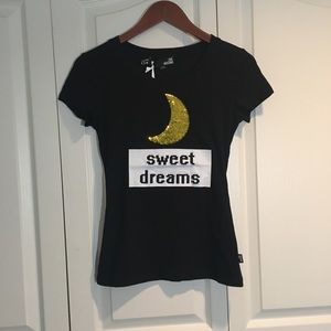 NWT love Moschino black T-shirt size US 4